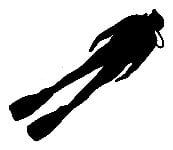 Scuba Diver Decal