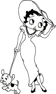 Betty Boop Decals 19