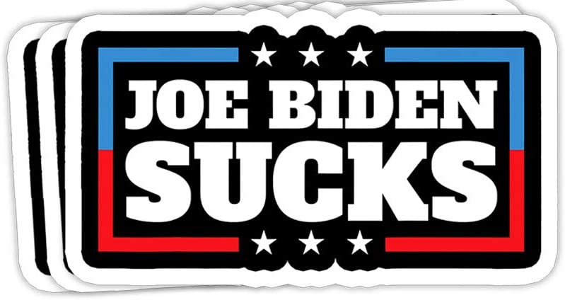 BIDEN SUCKS STICKER 4