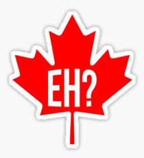 CANADIAN MAPLE LEAF STICKER