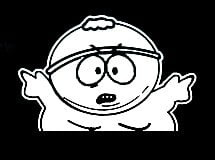Cartman Wave Decal Sticker