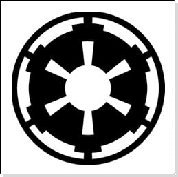 Dark Side Imperial Symbol