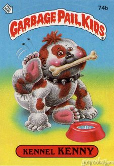 Kennel KENNY Funny Decal Name Sticker