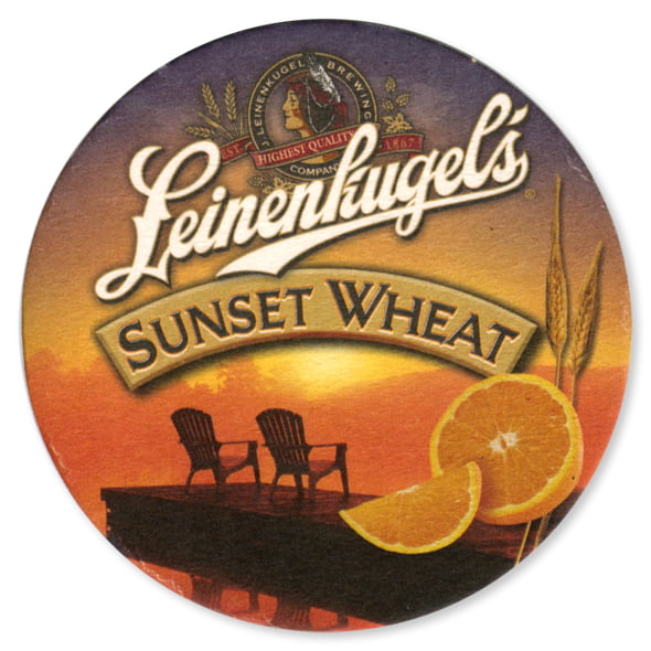 Leinenkugels Sunset Wheat Circular Decal