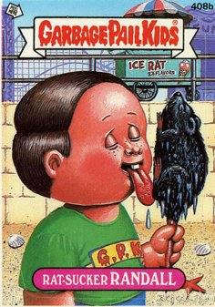 Rat Sucker RANDALL Funny Decal Name Sticker