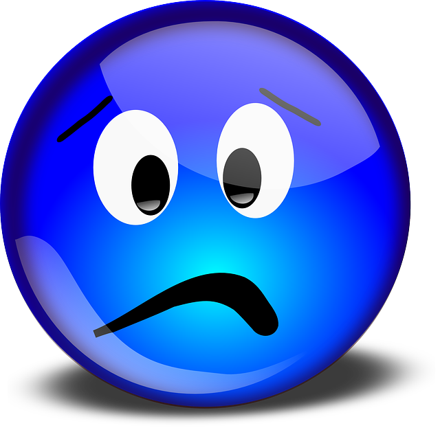 smile blue aarg sticker