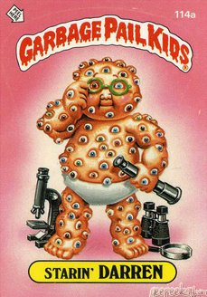 Starin DARREN Funny Decal Name Sticker