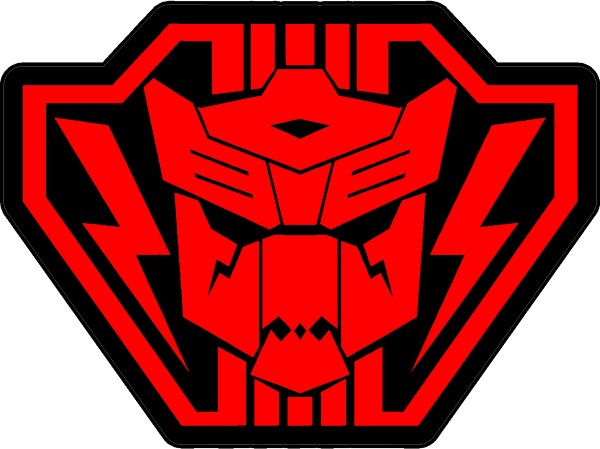 autobot dinobot transformers color sticker