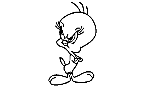 Tweety Decal 6