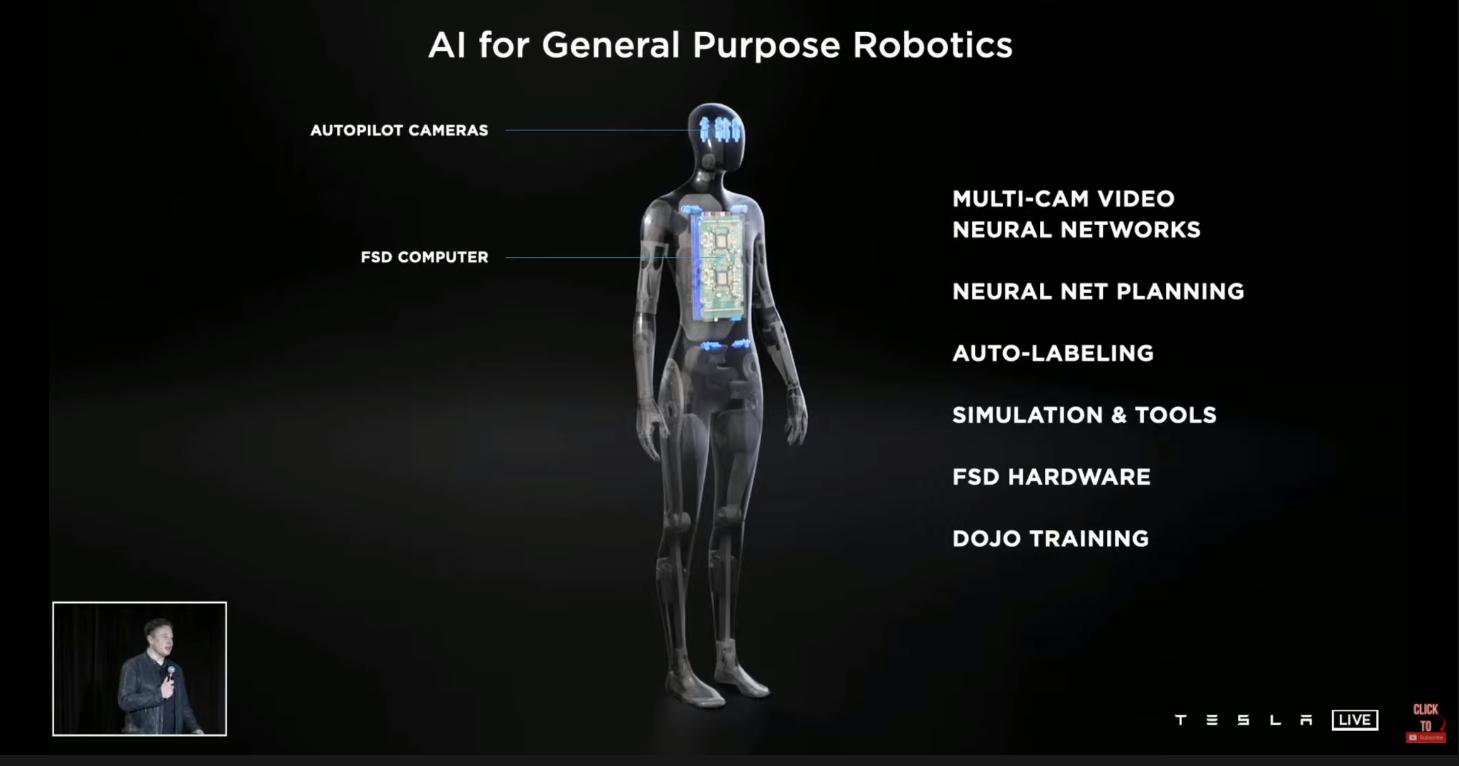 Elon Musk TESLA BOT sticker 3