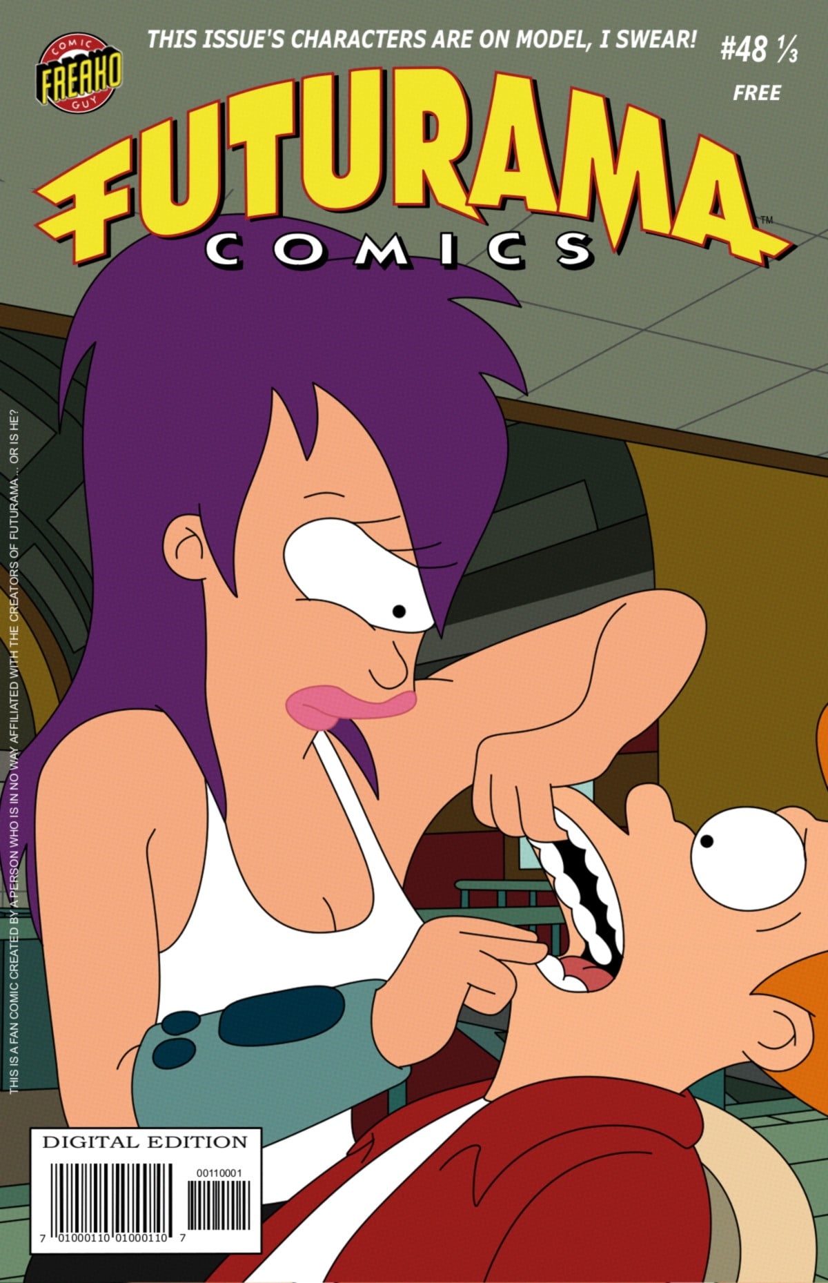 Futurama Comic Book Cover