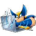 x-men wolverine sticker 17