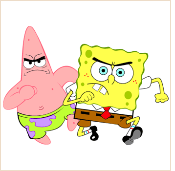 Spongebob Characters Decal 09