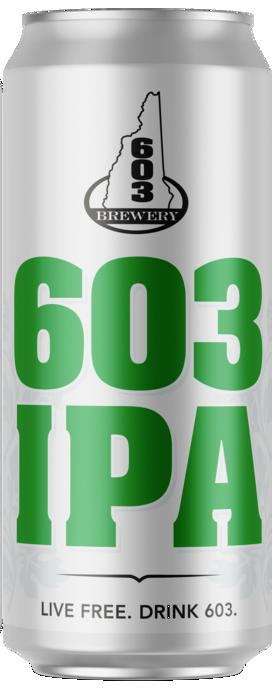 603 BREWERY IPA CAN SHAPED BOOZE STICKER