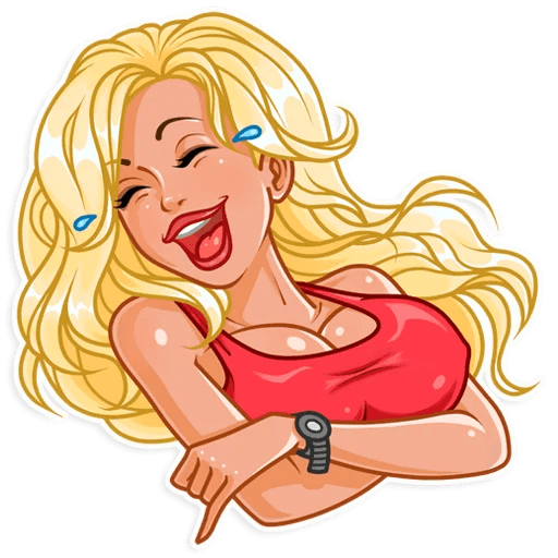 bay watch pam anderson sticker 1