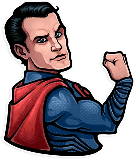 dc comics marvel comics sticker 12