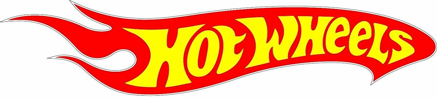 HOTWHEELS color LOGO STICKER left