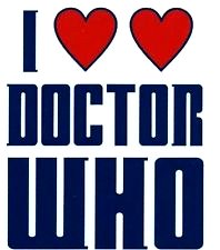 I LOVE DR WHO STICKER