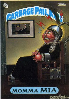 Momma MIA Funny Decal Name Sticker