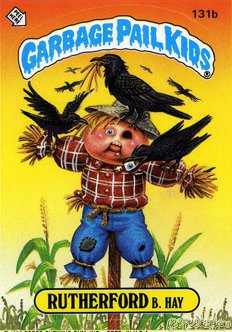 RUTHERFORD B Hay Funny Decal Name Sticker