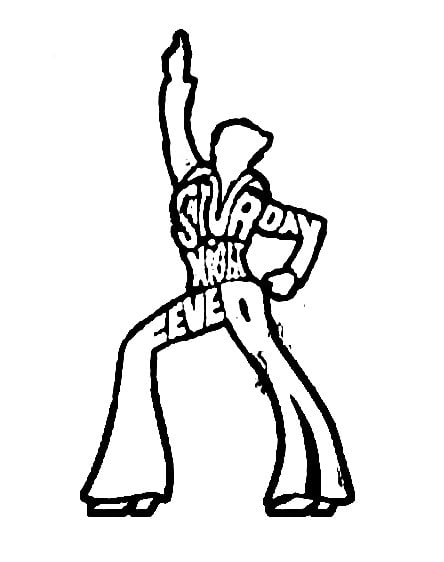 Saturday Night Fever Band Vinyl Decal Sticker