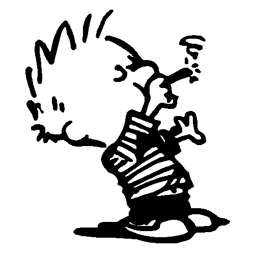 Calvin Smoking