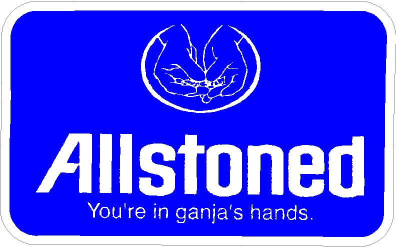 ALLSTONED GANJAS HANDS STICKER