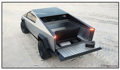 CYBERTRUCK PHOTO STICKER 29