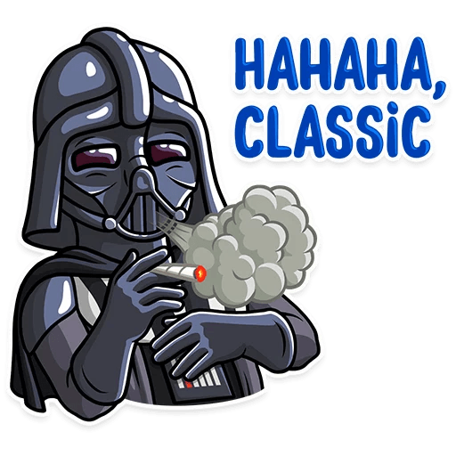 darth vader come to the dark side sticker 14