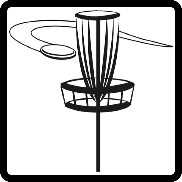 Disc Golf Goal Digital Decal 4