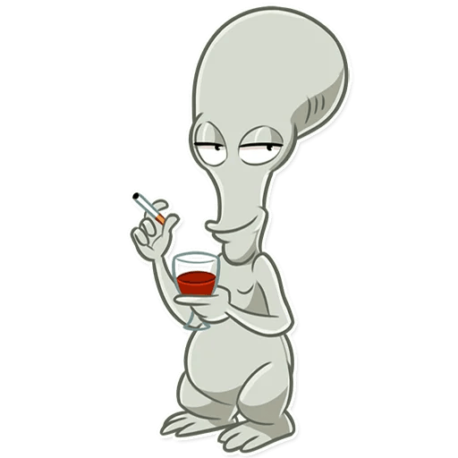 family guy roger_smith tv show sticker 7