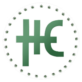 HEMP COIN ROUND STICKER 2