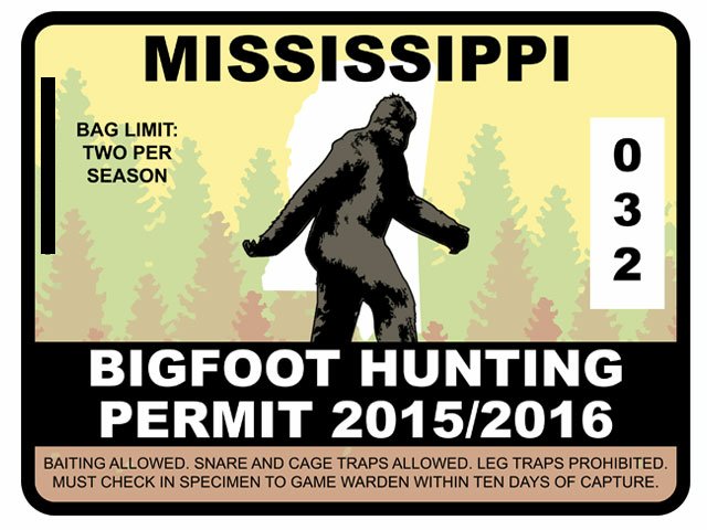 MISSISSIPPI BIGFOOT
