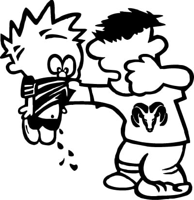 No Peeon Dodge Sticker Decal