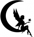 TINKER ON MOON DIE CUT VINYL DECAL