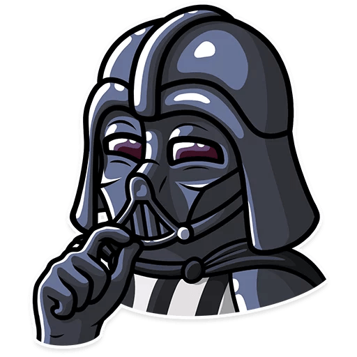 darth vader come to the dark side sticker 11