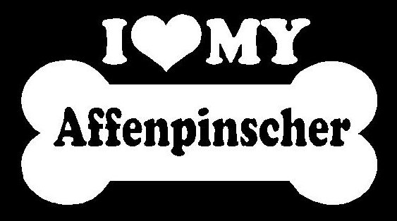 I Love My Affenpinscher