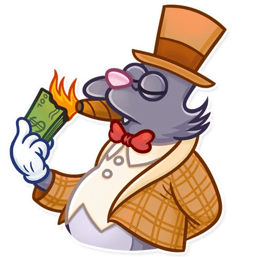 itchy and scratchy funny cartoon sticker 6