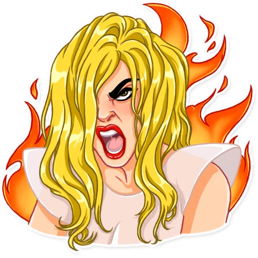 Lady Gaga_Band Sticker 15