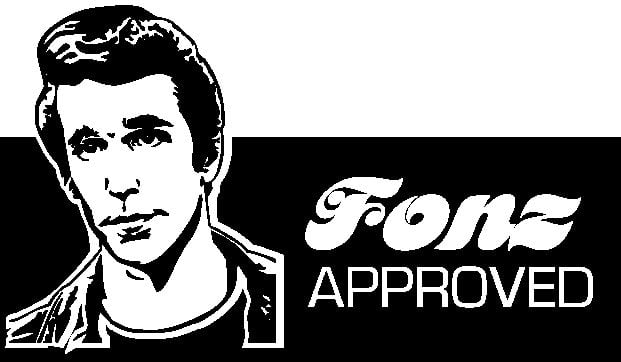 The Fonz Vinyl Diecut Decal