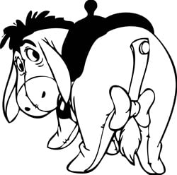 Diecut Pooh Stickers 21