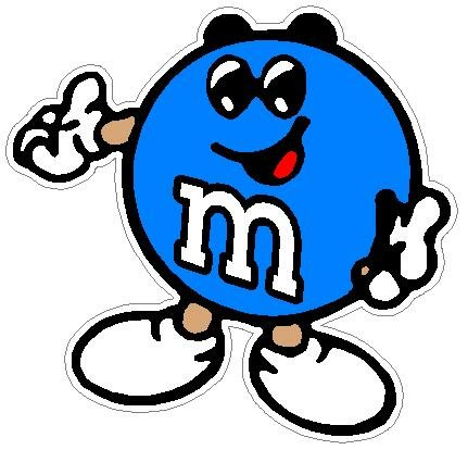 M&M BLUE