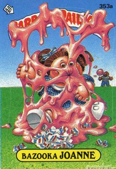 Bazooka JOANNE Funny Sticker Name Decal