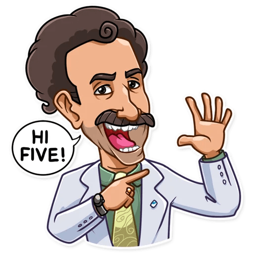 BORAT very nice funny car sticker 30