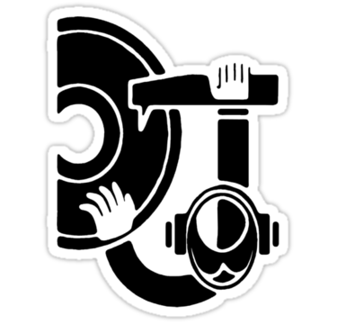 DJ sticker 44