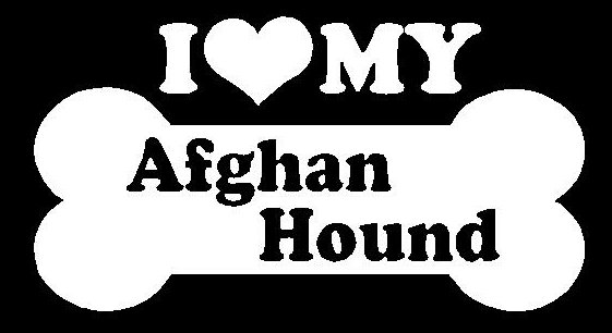 I Love My Afghan Hound