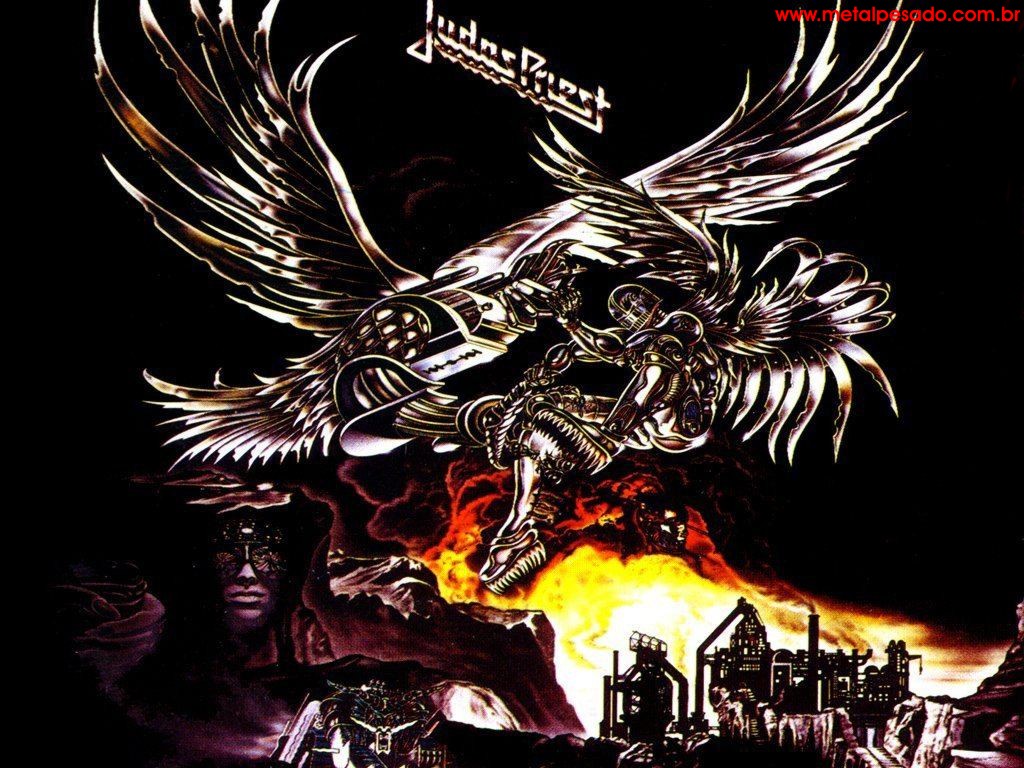 Judas Priest 2 Color Band Sticker