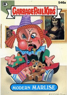 Modern MARLISE Funny Decal Name Sticker