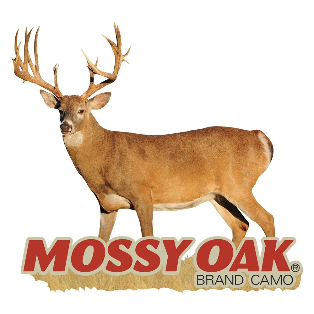 Mossy Oak Broadside Whitetail Buck Color Deer Sticker