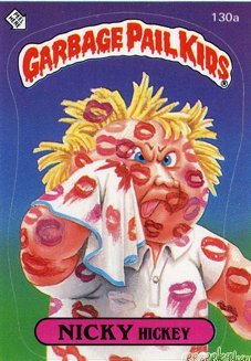 NICKY Hickey Funny Decal Name Sticker